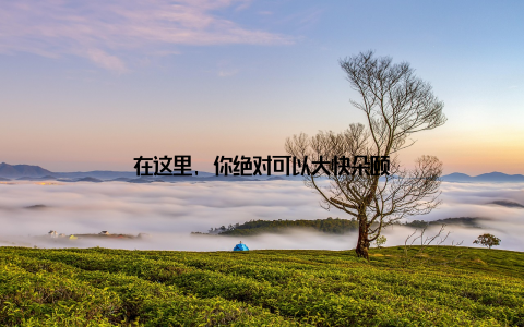 在这里, 你绝对可以大快朵颐